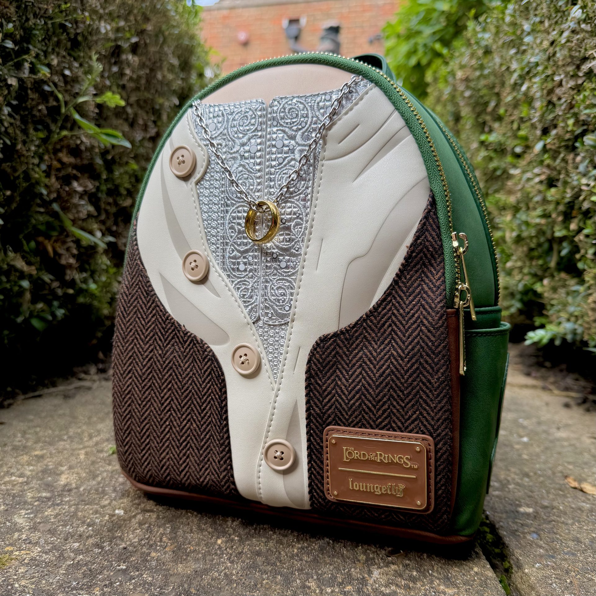 frodo mini backpack Frodo Mithril Cosplay Lord of the Rings Loungefly Mini Backpack