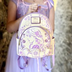 Rapunzel Sketched Tangled Disney Loungefly Mini Backpack – BoxLunch Exclusive - Image 11