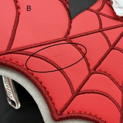 Outlet B - SpiderMan Web Heart Marvel Loungefly Mini Backpack - Image 2