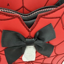 Outlet A - SpiderMan Web Heart Marvel Loungefly Mini Backpack - Image 3