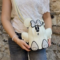 Mickey and Minnie Ghosts Disney Glow Figural Loungefly Crossbody Bag - Image 6