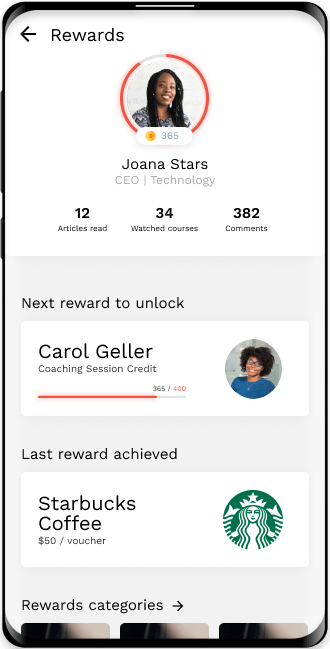 Rewards Management System Get Reframe - Modern Light Wallpaper - Mobile