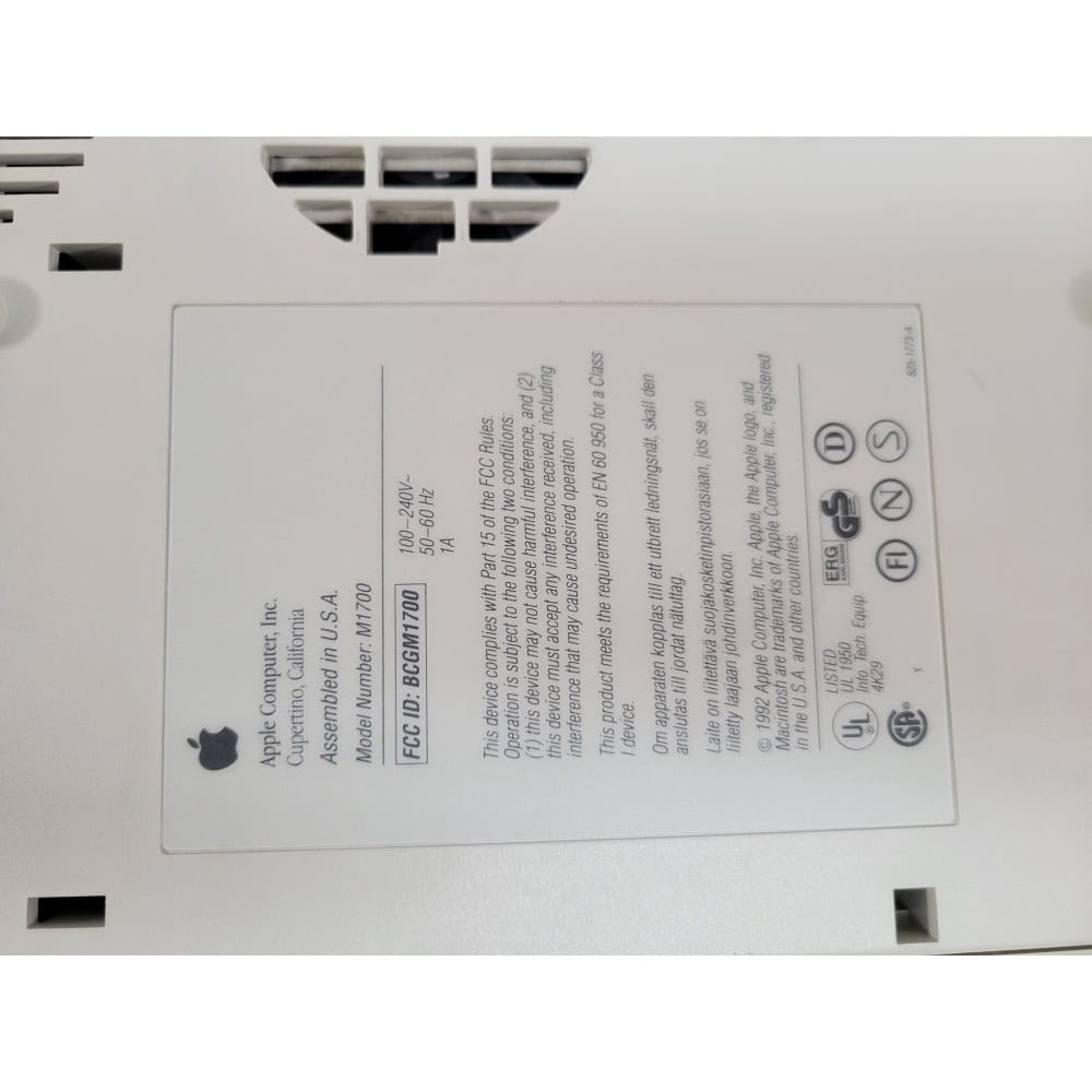 Vintage Apple Macintosh Performa 400 - M1700 | Repowered