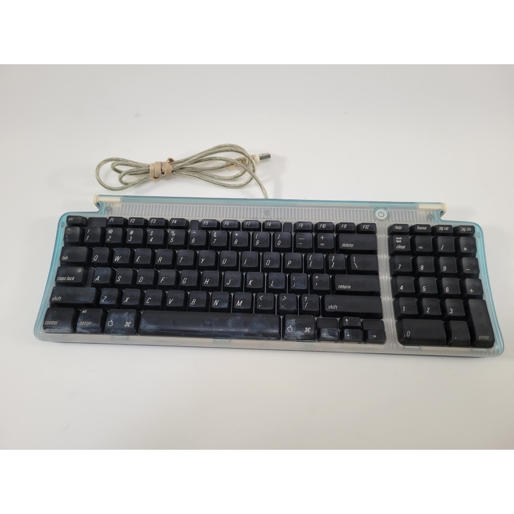 Vintage Apple USB Keyboard, Blue M2452 - Tested | Repowered