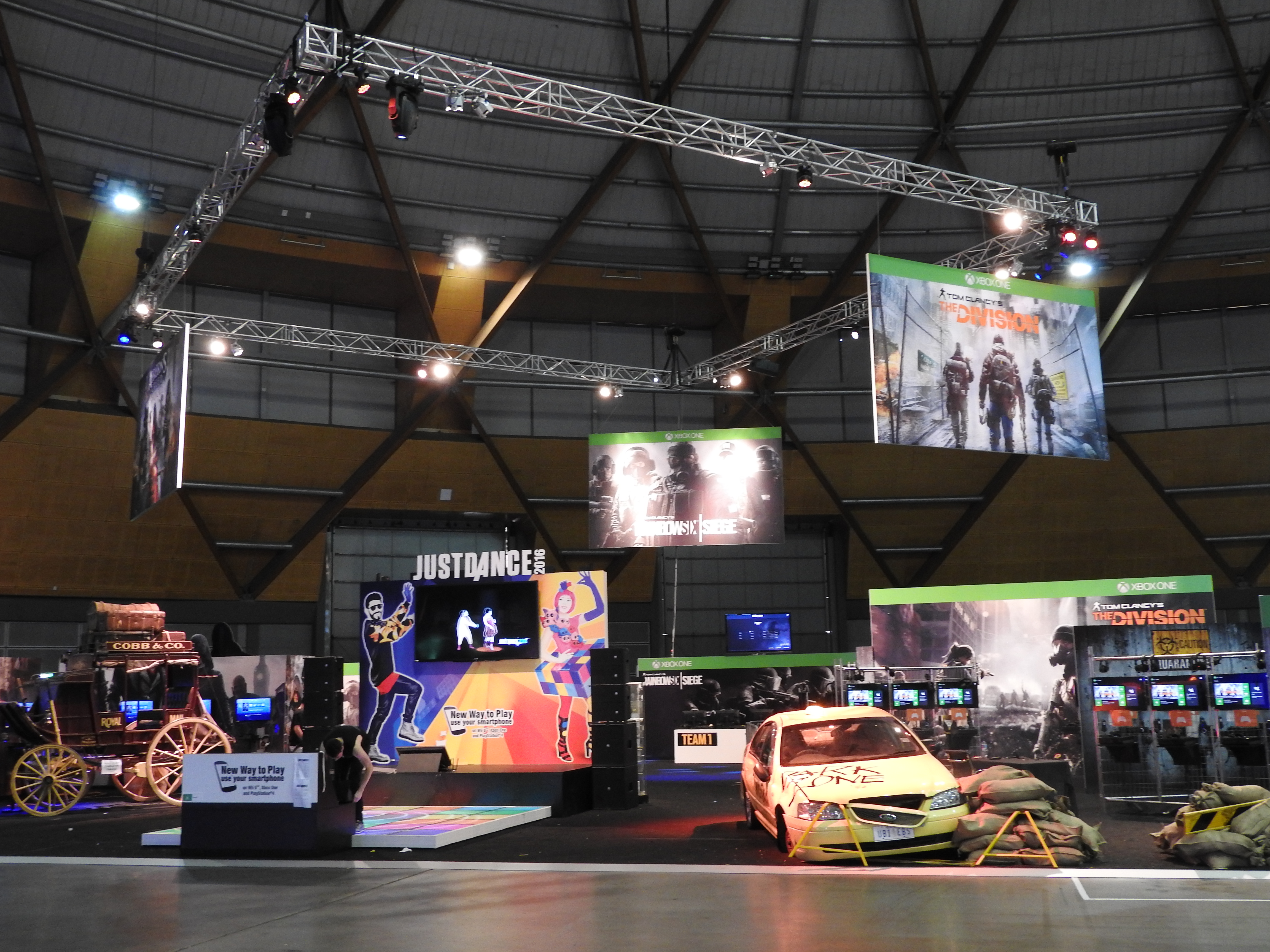 EB Games Expo 2015 - Rigging