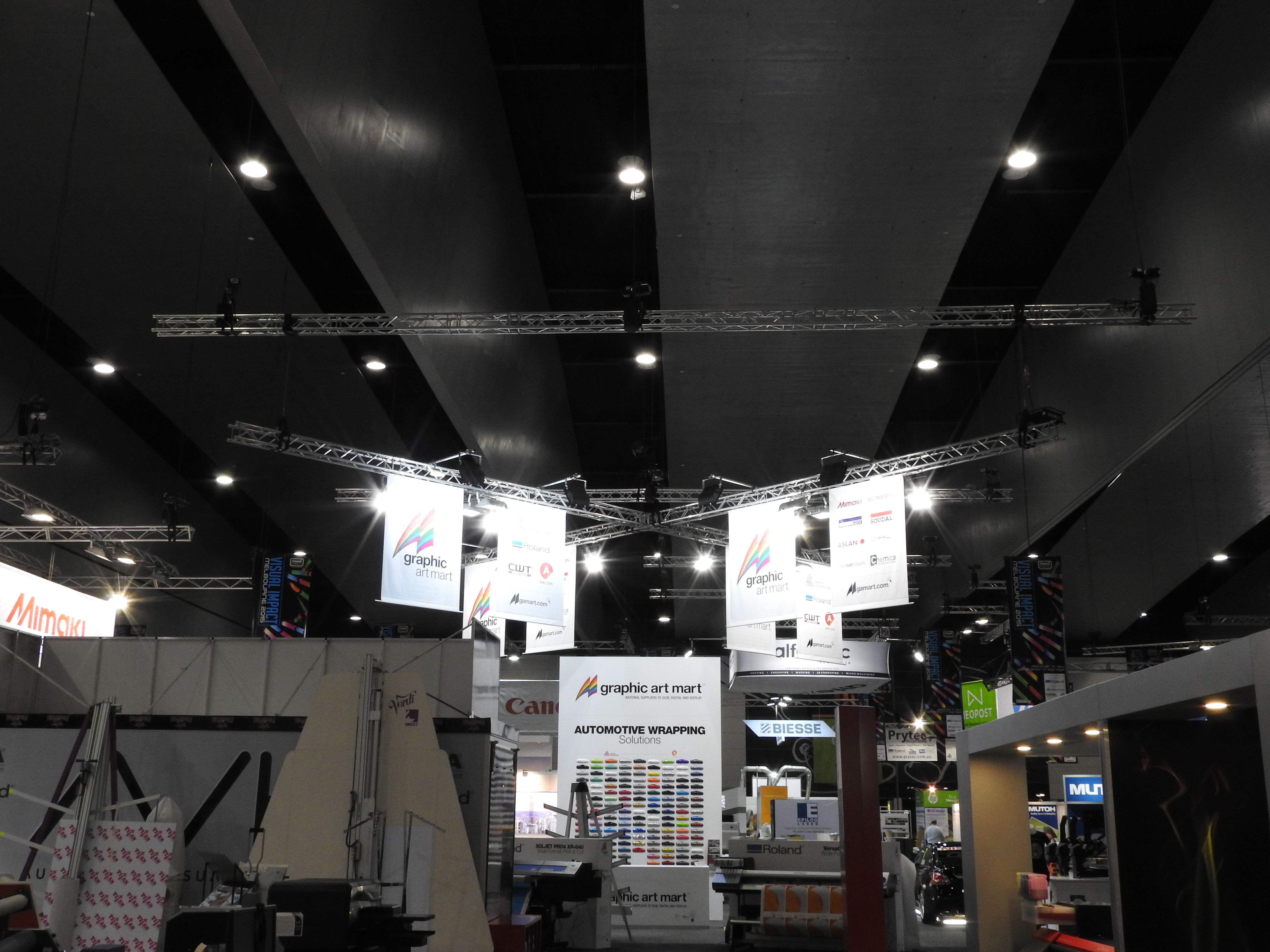 Rigging - Graphic Art Mart at Visual Impact Melbourne 2015