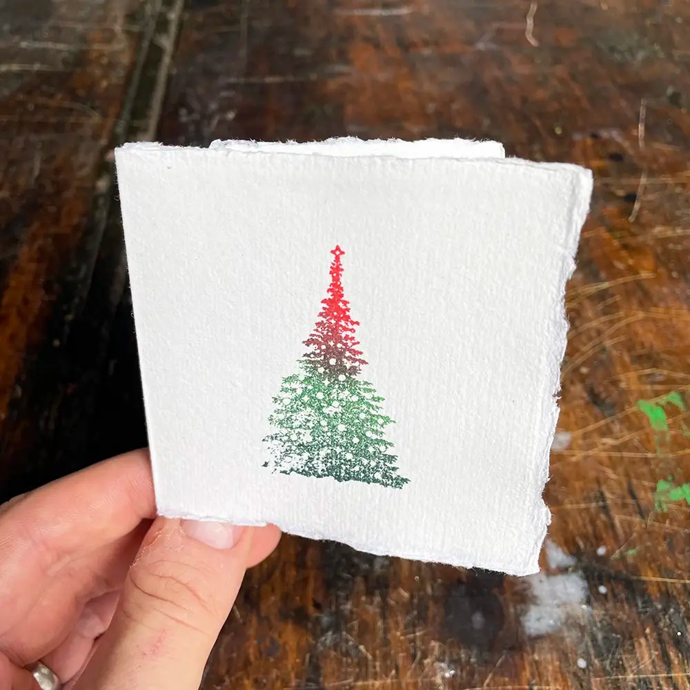 Small Cotton Rag Greeting Cards - 210gsm - 5 Pack Small Cotton Rag Greeting Cards - 210gsm - 5 Pack - Image 2