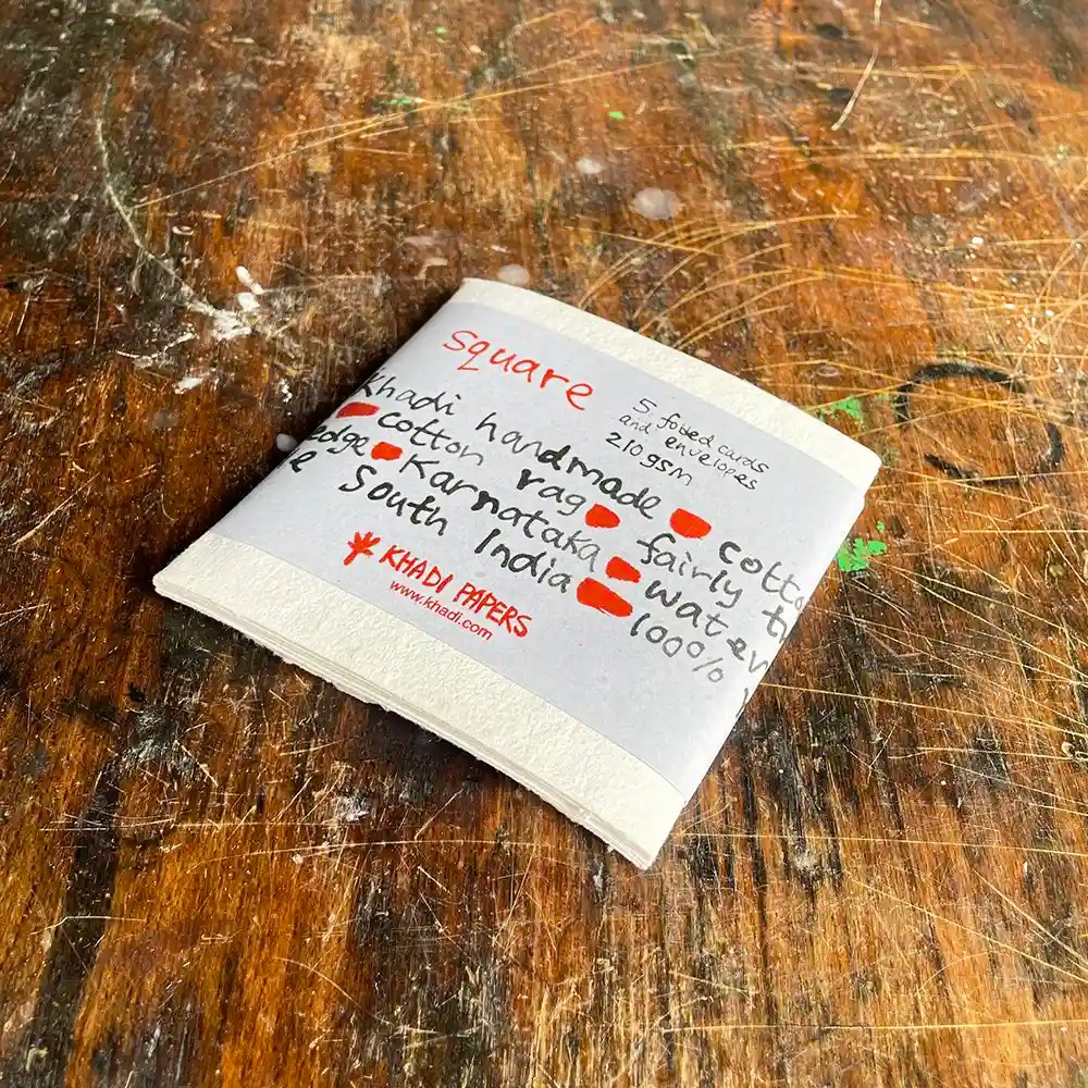 Small Cotton Rag Greeting Cards - 210gsm - 5 Pack Small Cotton Rag Greeting Cards - 210gsm - 5 Pack