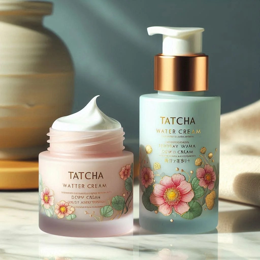 Tatcha water cream vs dewy skin cream