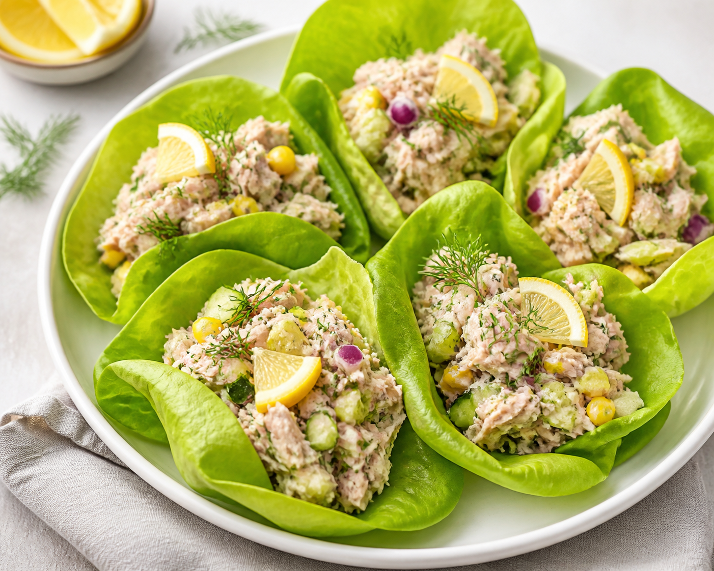 Tuna Salad Lettuce Wraps – high-protein recipe | Getting Fit Kitchen