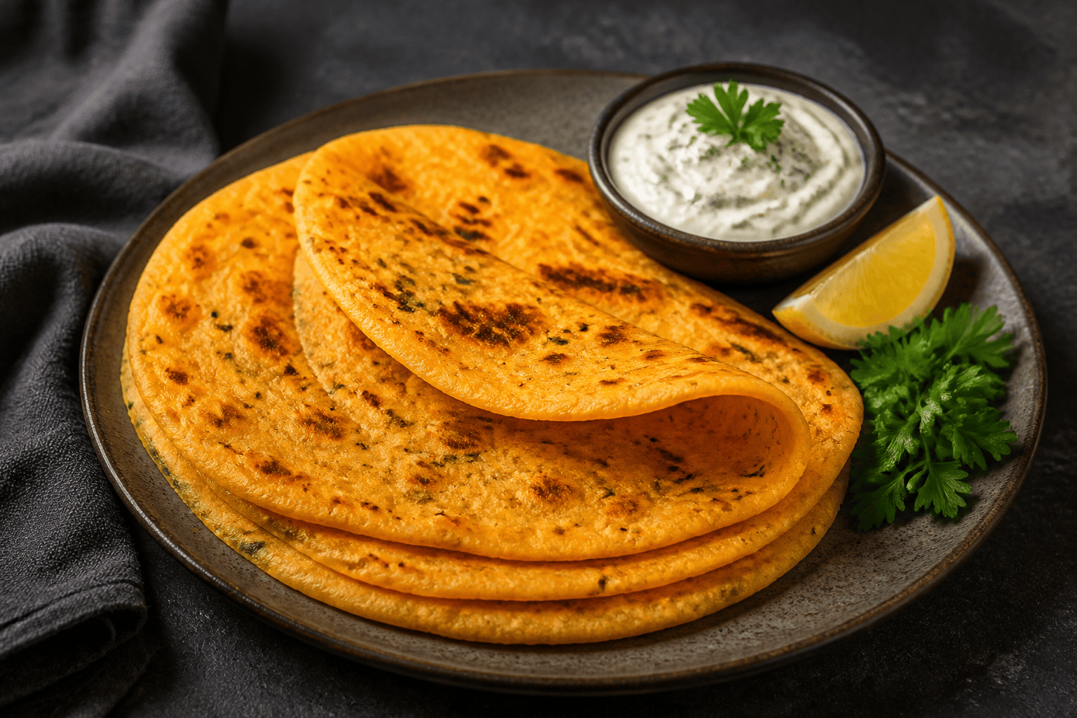 Soft Red Lentil Flatbread – high-protein recipe | Getting Fit Kitchen
