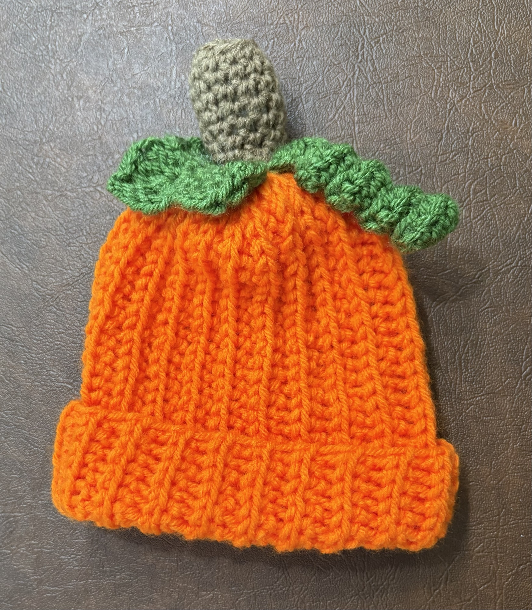 Oh My Gourd! Today We’re Sharing a Free Crochet Pattern to Give a Boring Beanie Some Fall Style!