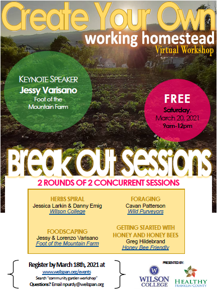 Virtual Community Garden Workshop Scheduled for March 20 1 homesteading