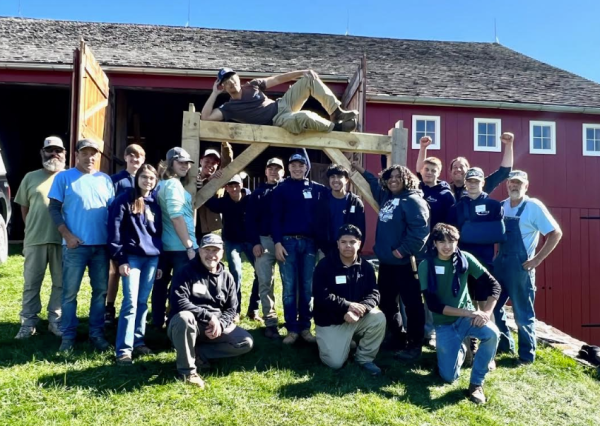 ACTI students learn the art of barn preservation 1 learning lab
