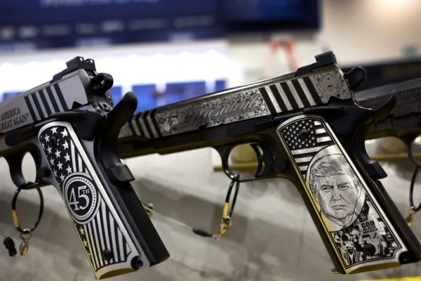 Despite rhetoric, both Trump and Biden have had limited power to change gun policy 2 guns jpeg