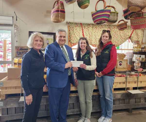Hollabaugh's Bros. raises $2,280 for Canner Funds 1 Canner Funds Check Presentation