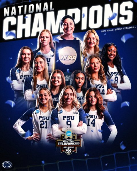 Penn State Wins National Volleyball Championship 1 0 10
