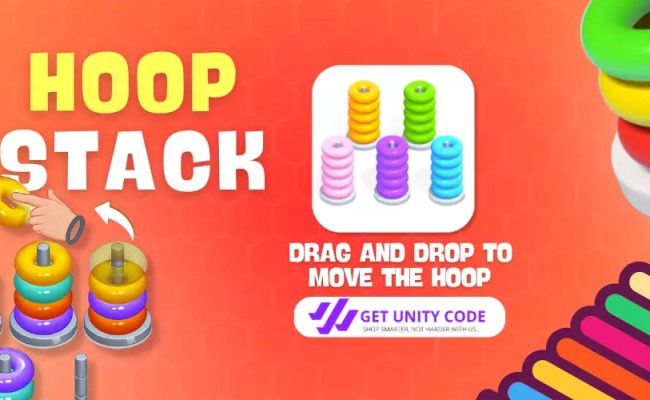 Hoop Stack 3D Puzzle - Unity 3D Source Code - Get Unity Code