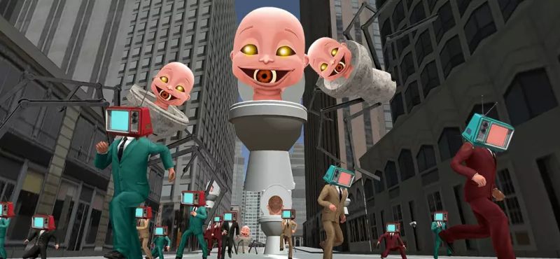 Toilet Monster Hide Seek Unity Source Code Get Unity Code - Full HD Sunset Textures for Desktop