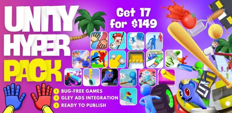 Hyper Casual Get Unity Code - Best Gradient Designs in 4K