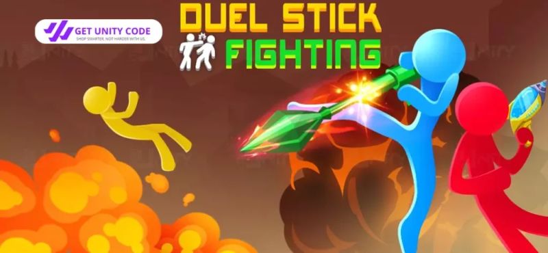 Duel Stick Fighting 2 Player Unity Game Source Code - Nature Texture Collection - Ultra HD Quality
