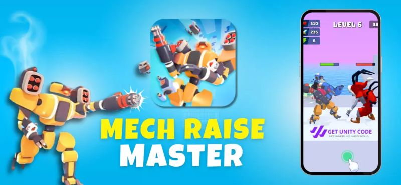 Mech Raise Master 3d Game Unity Source Code Pocketfriendlycode Youtube - Premium Ocean Pattern Gallery - 4K