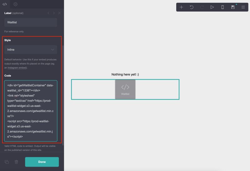 Integrate A Waitlist Into Your Carrd Website Waitlist - Light Images - Modern Desktop Collection