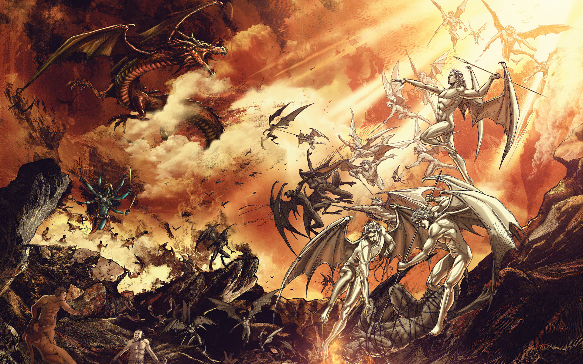 Hunter x hunter, anime, killua zoldyck, fondo de pantalla hd. Heaven and Hell HD Wallpaper (64+ images)