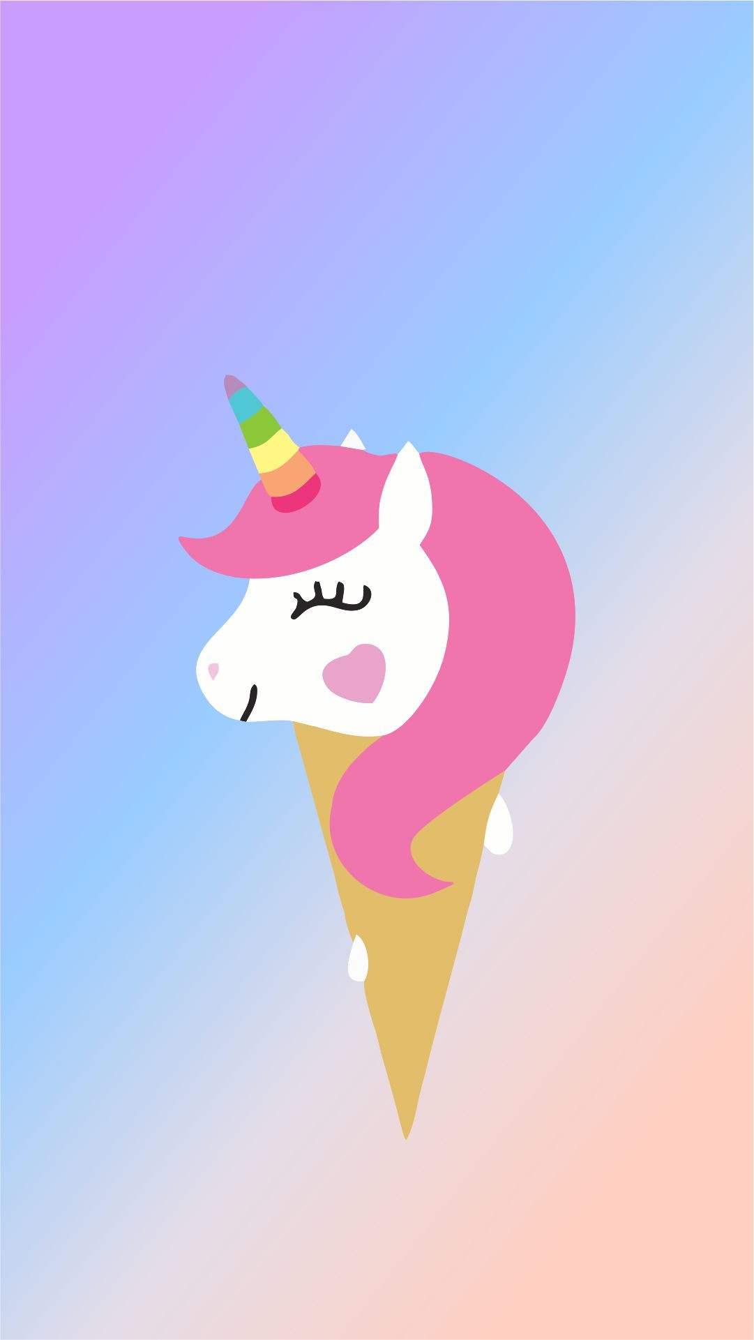 kawaii unicorn wallpaper (69+ images) on unicorn kawaii wallpapers
