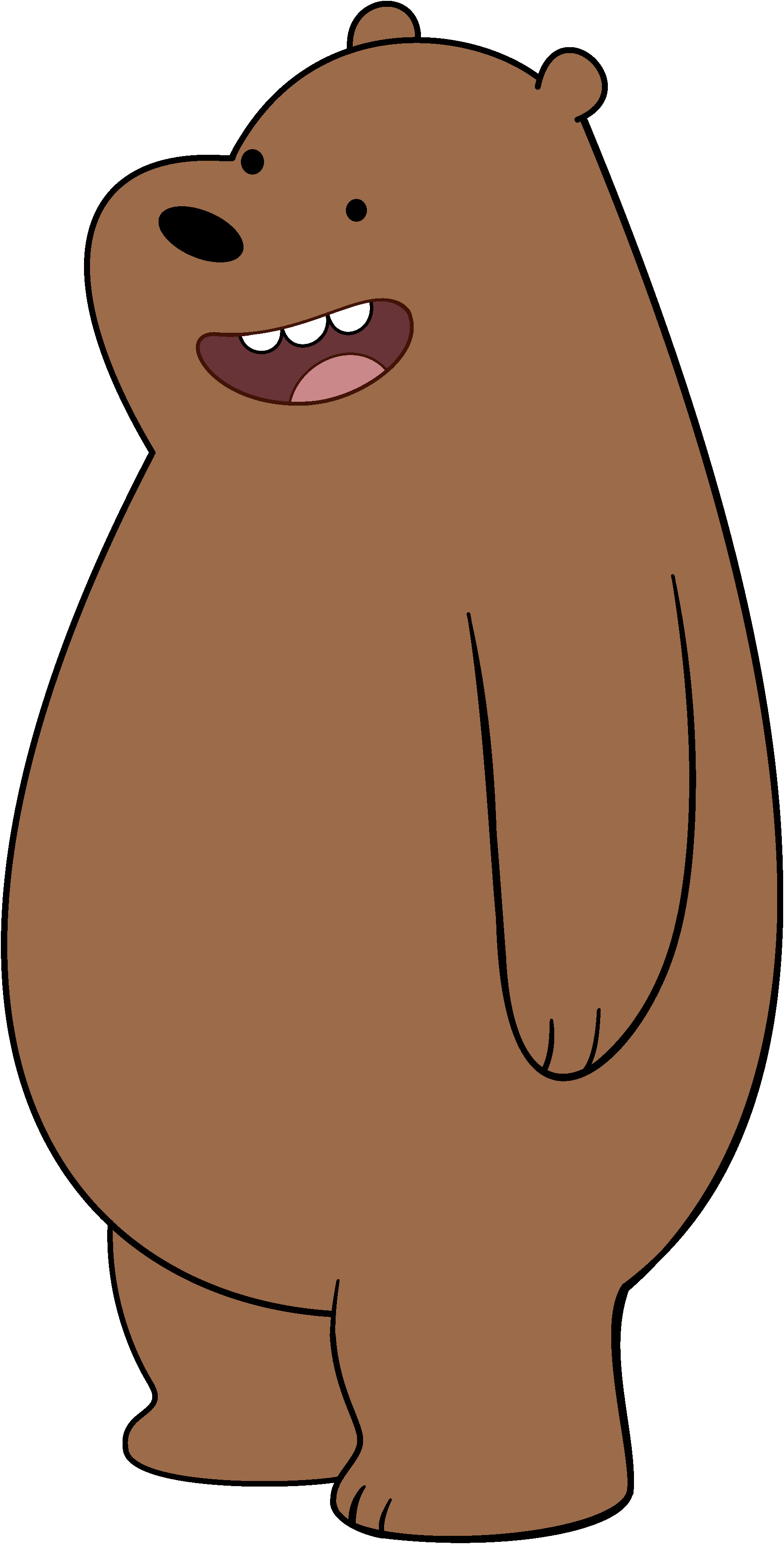Lock Screen Grizzly We Bare Bears Wallpaper