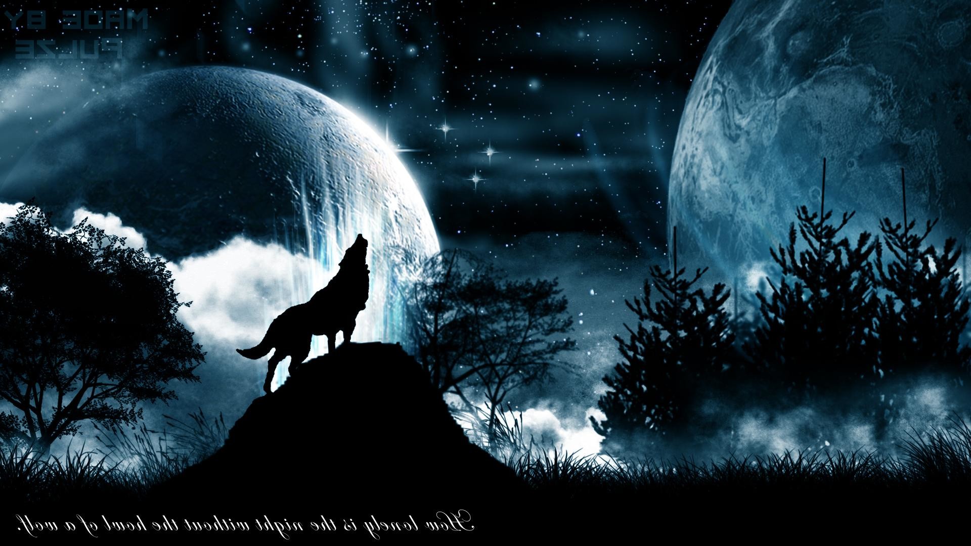 Demon winged wolf drawing, hd png download, free download. Cool Anime Wolf Wallpapers (56+ images)