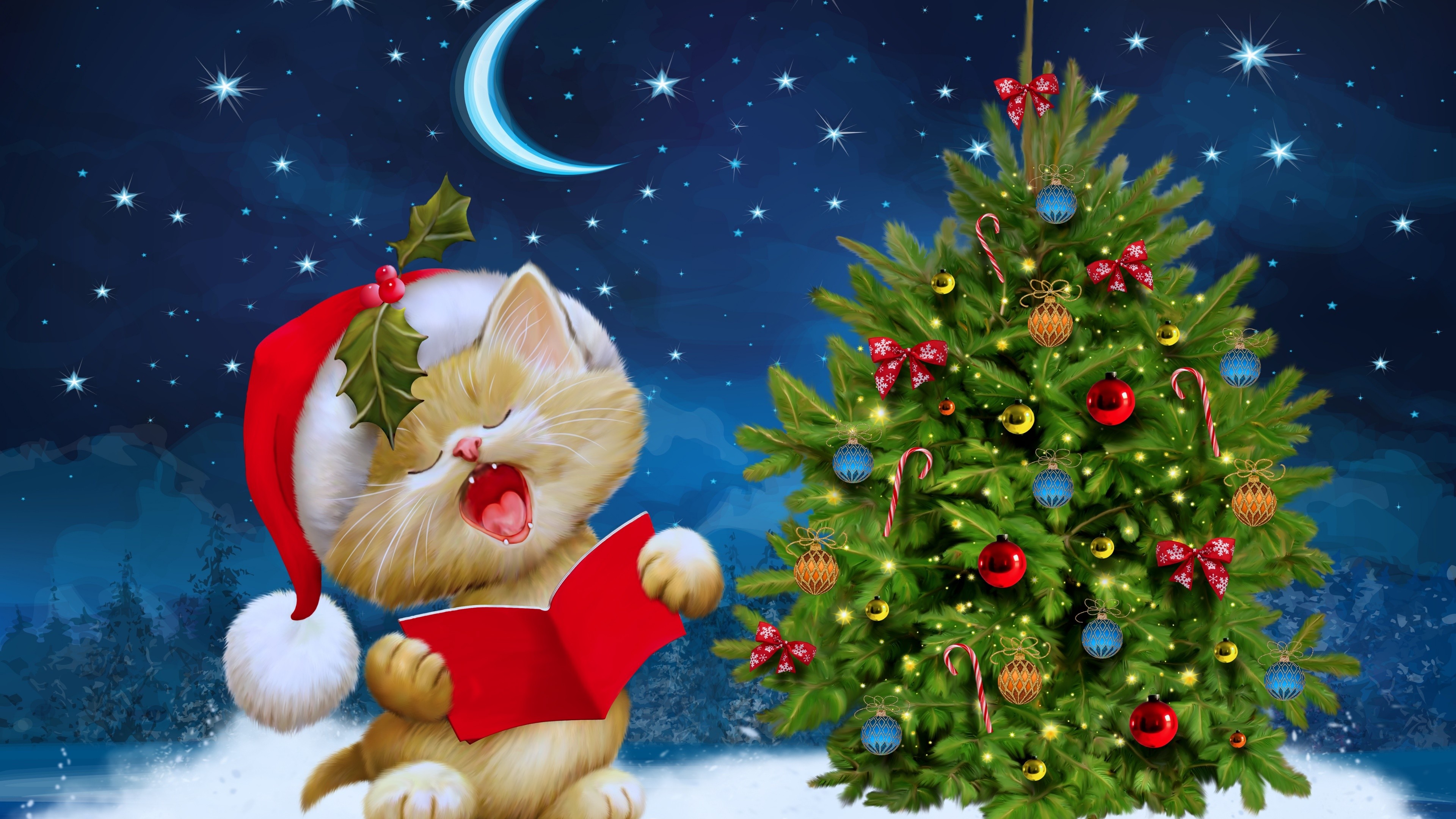 4k christmas wallpaper (51+ images)