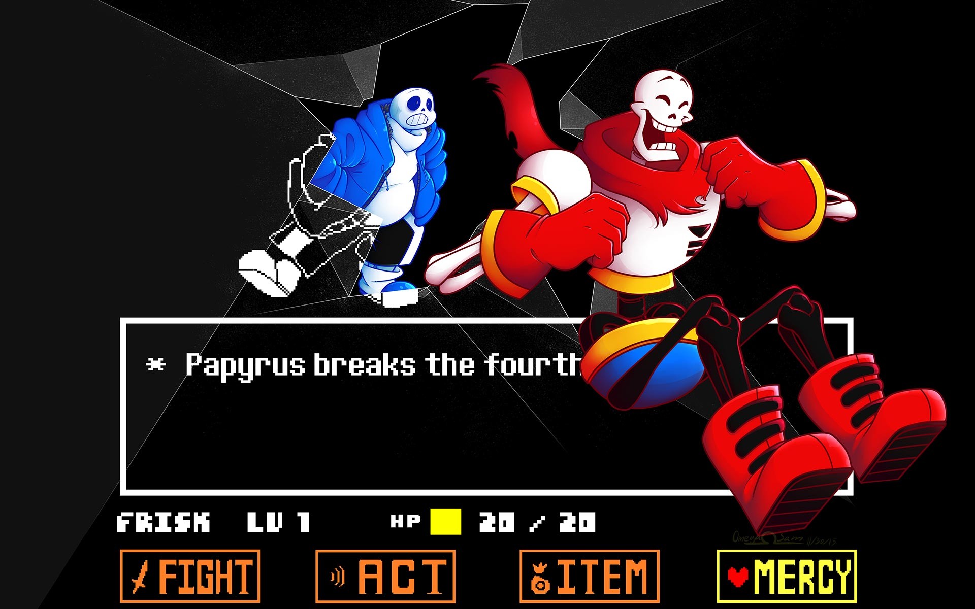 Easy directions on how to change your computer background or wallpaper for all major operating systems as well as your mobile device. Undertale Sans and Papyrus Wallpaper (82+ images)