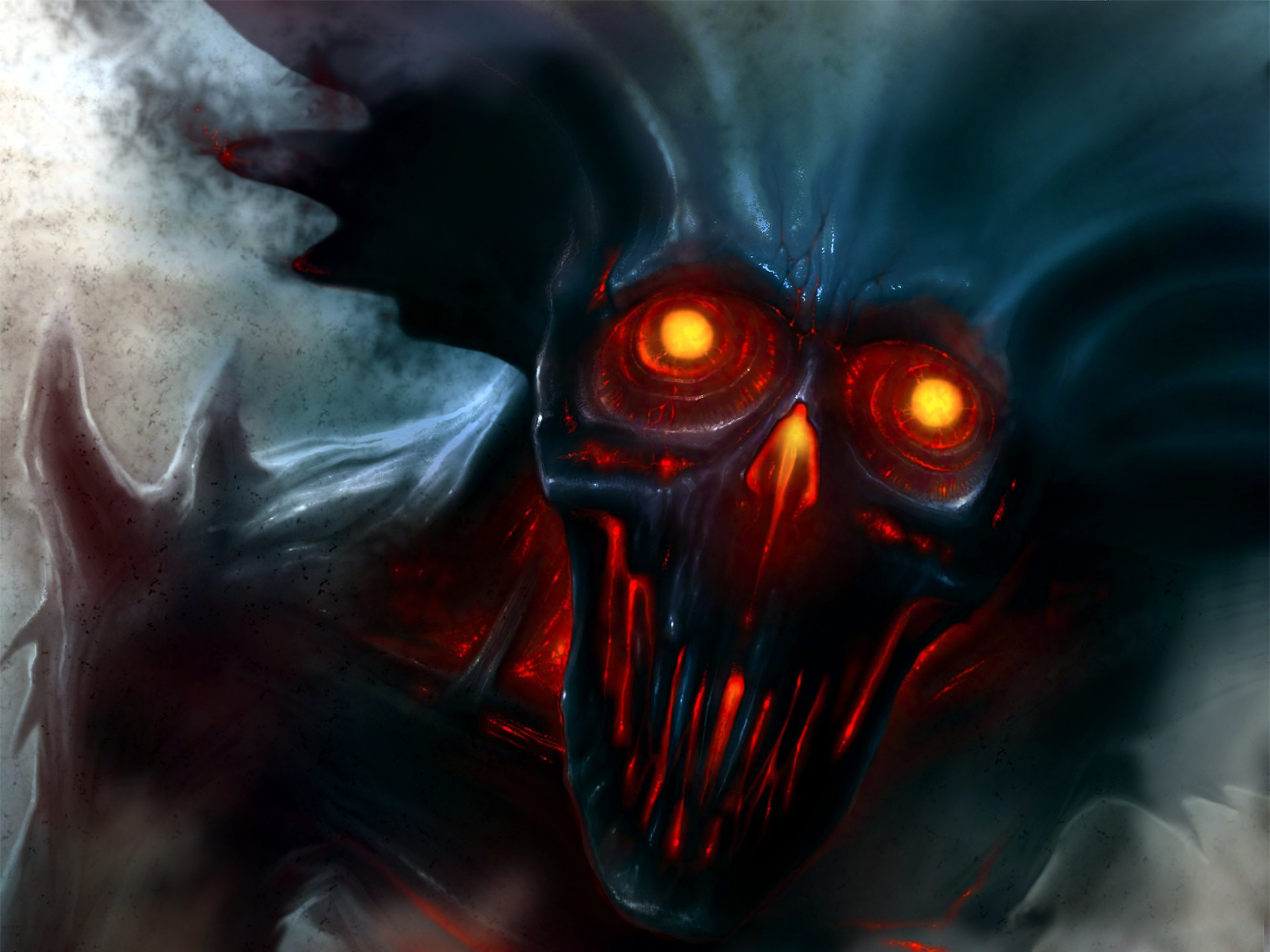 scary demon wallpaper (59+ images) on scary devil wallpapers