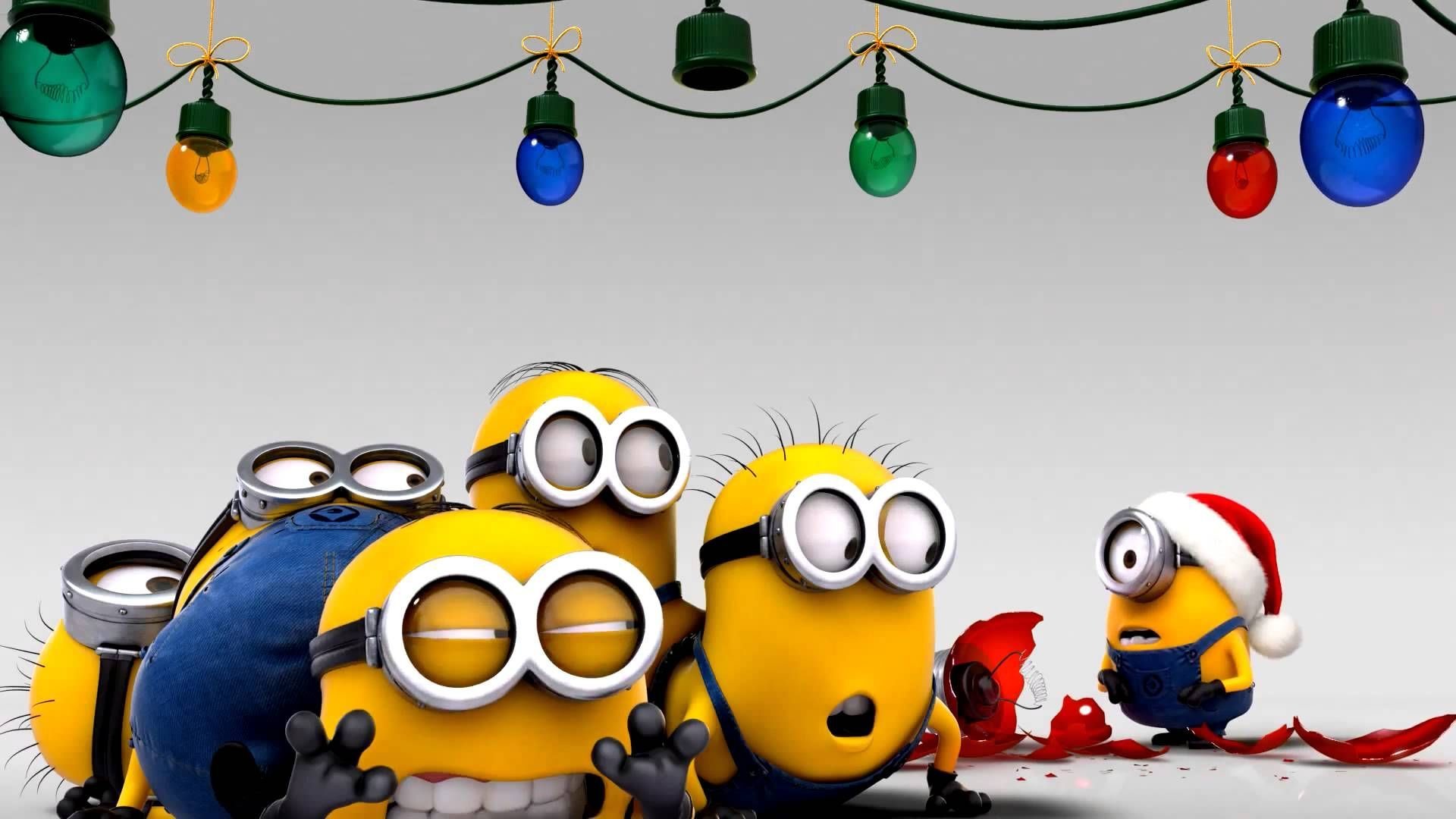 minion christmas wallpaper (61+ images) on minions christmas wallpapers