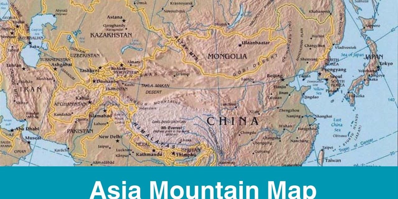 Map Of Mountains In Asia Asia Mountain Map 1280x640 