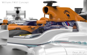 Williams FW37 concepts promo shot