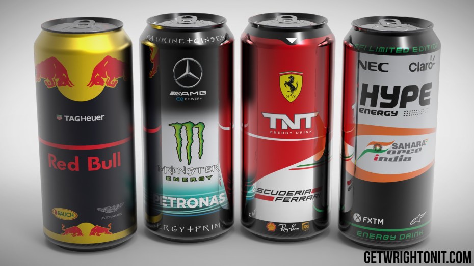 F1 Drink Brand Concepts