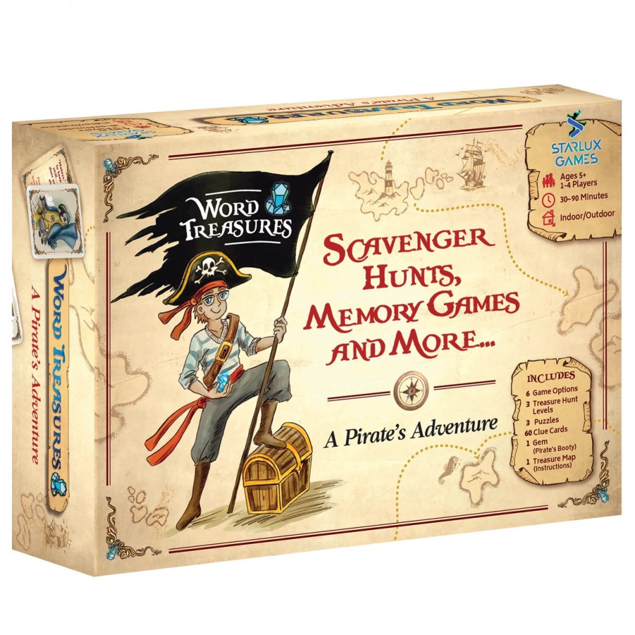 Word Treasures: Pirate-Themed Scavenger Hunts