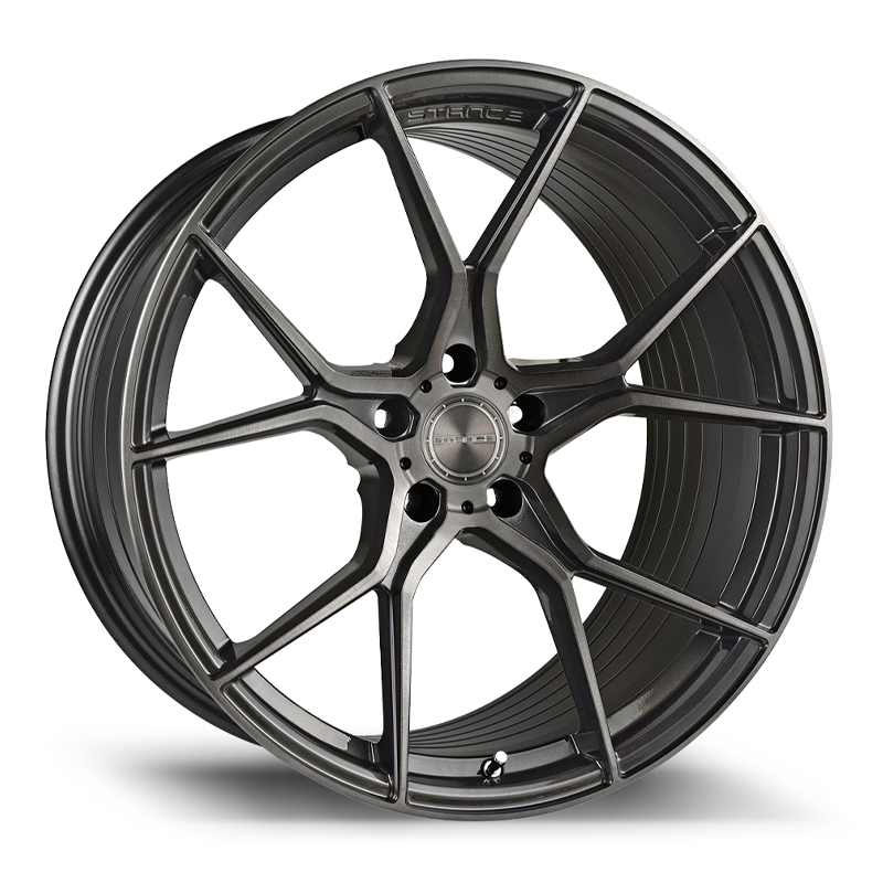 Stance SF07 Brushed Dual Gunmetal C8 Corvette - Get Your Wheels