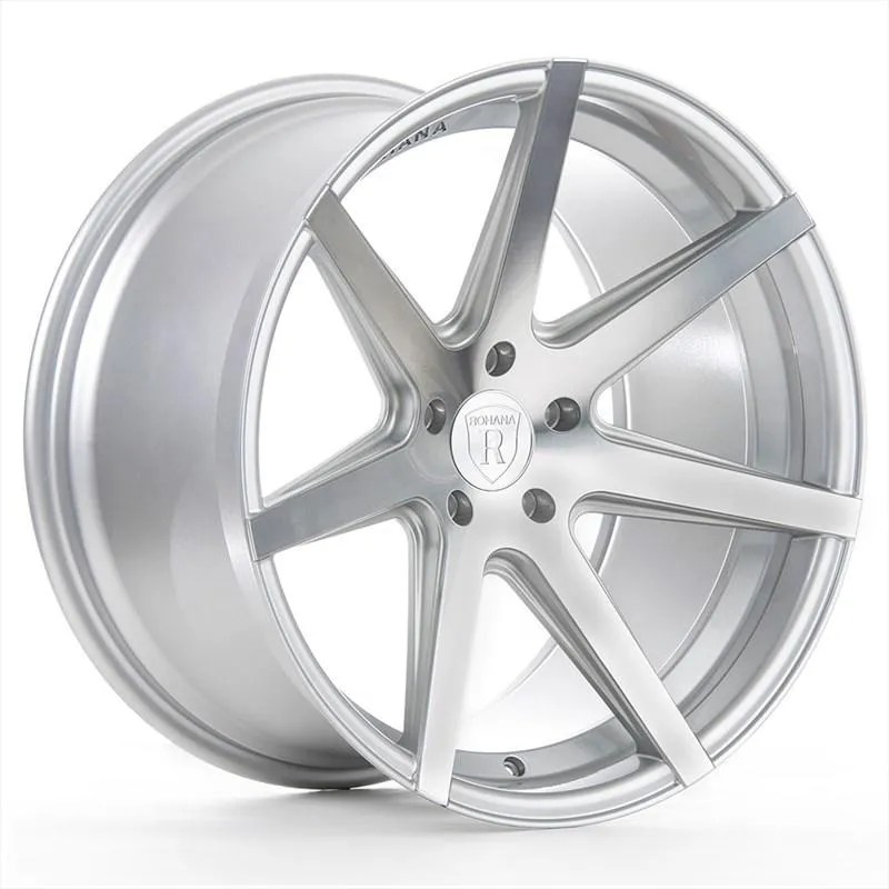 Rohana RC7 Rims - Silver w/ Machined Face | Get Your Wheels