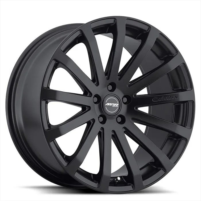 MRR HR9 | Matte Black Multi Spoke Wheels | Get Your Wheels