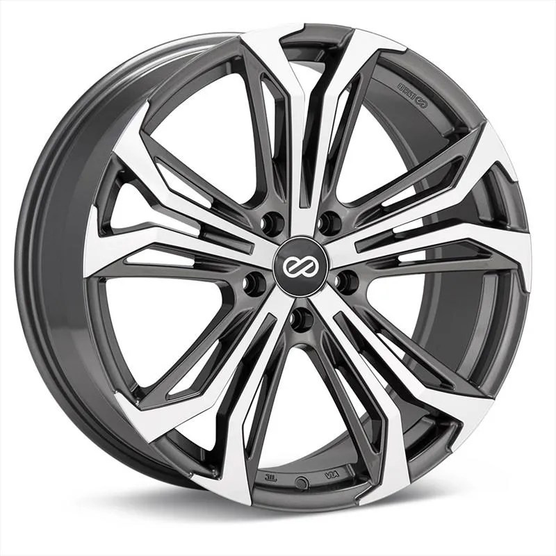 Enkei Vortex 5 Wheels - Machined Anthracite | Get Your Wheels