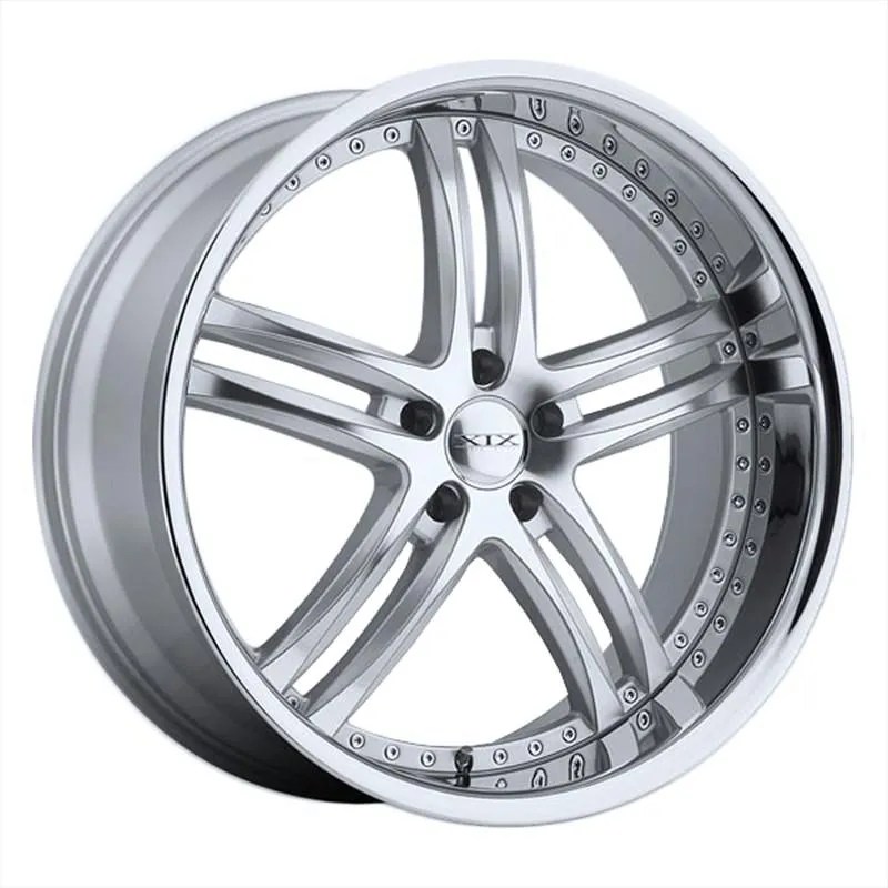 XIX X15 Wheels - Silver with Chrome Lip | Get Your Wheels