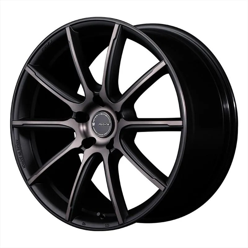 【個人】RAYS GRAM LIGHTS AZURE 57GMA ① Gramlight Azure 57 GMA Matte Black w/ Diamond Cut Tinted Face