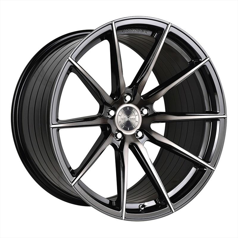 Vertini RFS1.1 Gloss Black Brush Tint Wheels