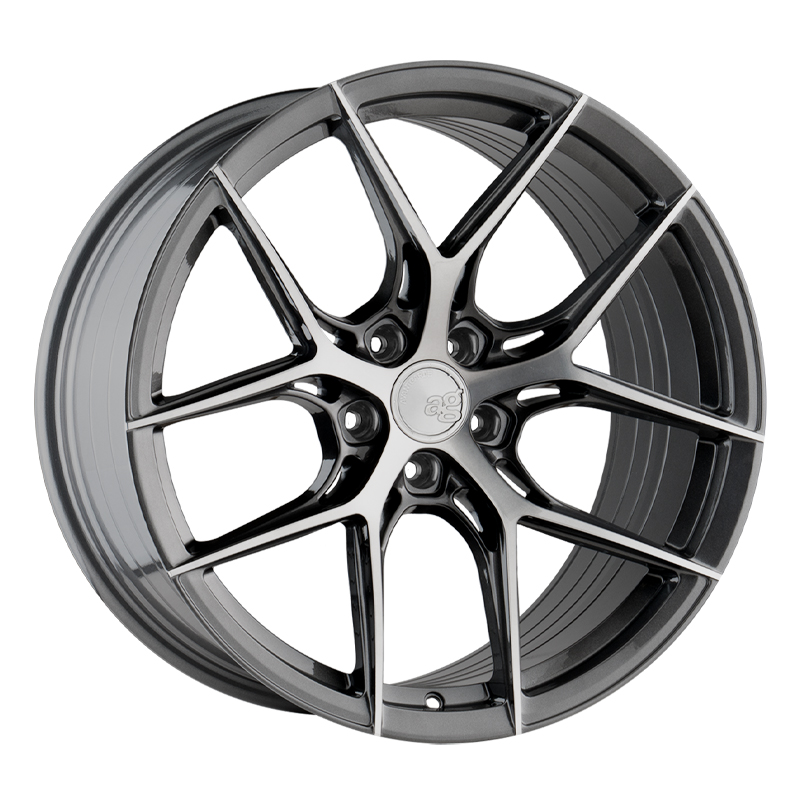 Avant Garde M580R Dark Graphite Metallic Split 5-Spoke Wheels