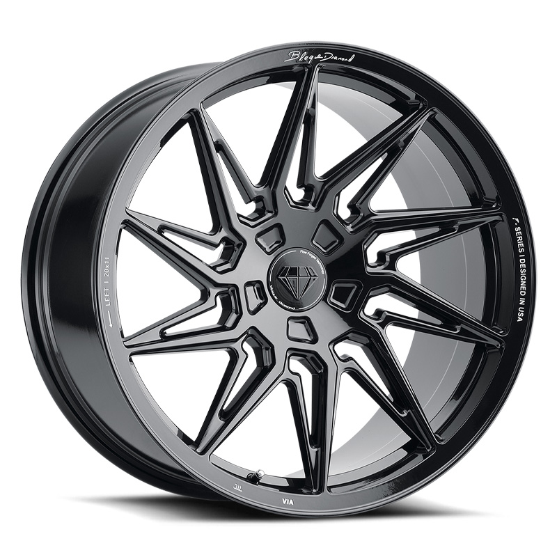 Blaque Diamond Wheels 20インチ鍛造ホイール Blaque Diamond BD-F20 Satin Black - Get Your Wheels