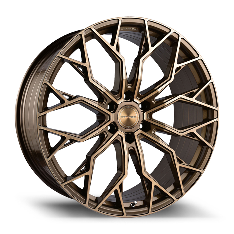 Stance XT1 Brushed Dual Bronze Wheels | 6-Lug Truck/SUV