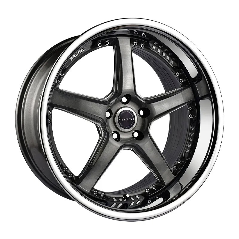 Vertini RFS2.2 Brushed Dual Bronze Chrome Lip Wheels